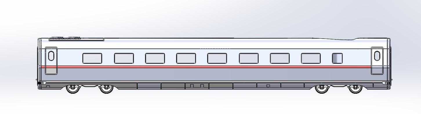 复兴号 CR400AF 动车组 头车